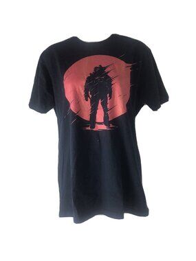 Design By Humans Size Medium Red Sphere Graphic T-Shirt By Steven Toang